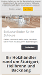 Mobile Screenshot of holzland-schaefer.de